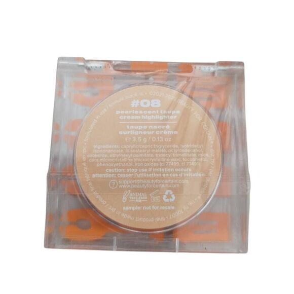 Beauty For Certain Cream Highlighter #08 Pearlescent Taupe - Picture 2 of 3